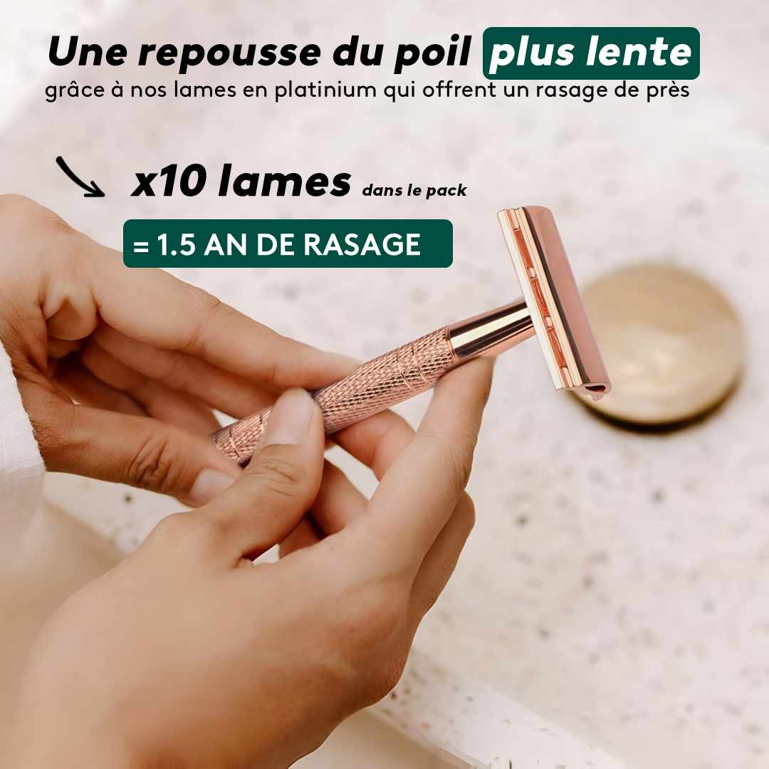Rasoir de Sûreté Green Sensitive, pour peaux sensibles